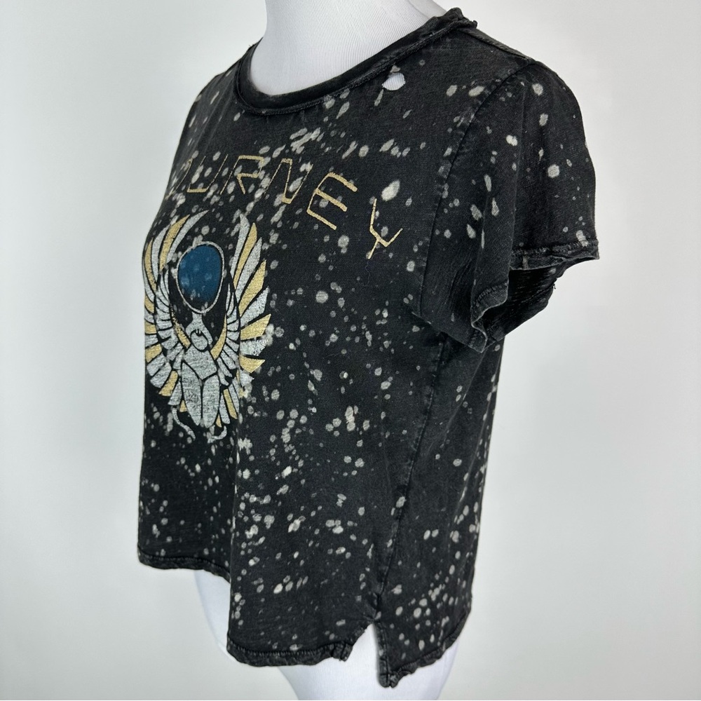Lucky Brand Journey Distressed Graphic Tee Size XS - Picture 7 of 13